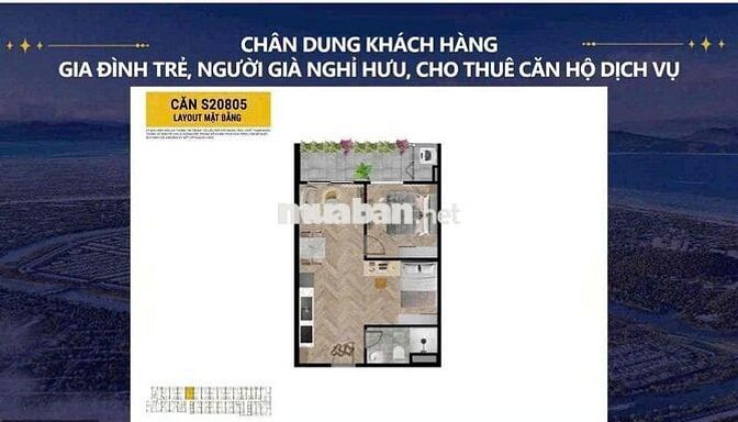 Độc Quyền Căn 1BR/54m2 view Sông Phao Hoa Tầng Cao - Giá Full 3,492 tỉ