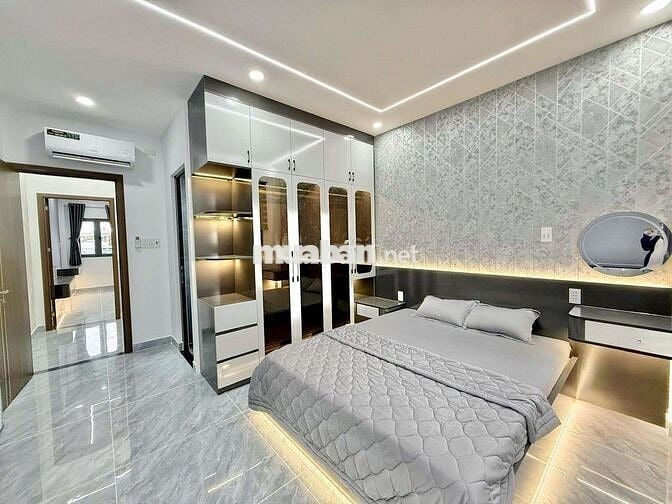 Siêu phẩm 1 lửng 3 lầu Full Nội Thất hẻm nhựa 7m Dương Thị Mười