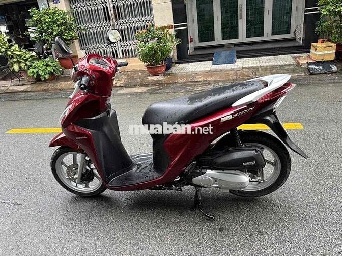Honda Vision 110 Fi màu đỏ đô đời cuối 2018 bstp