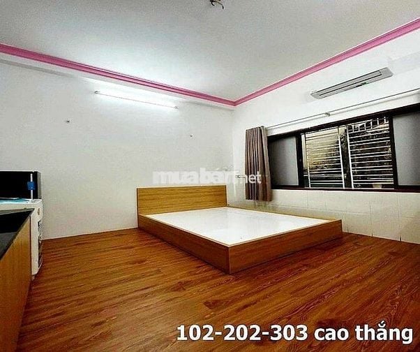 Cho thuê studio giá rẻ cửa sổ trời, máy giặc riêng