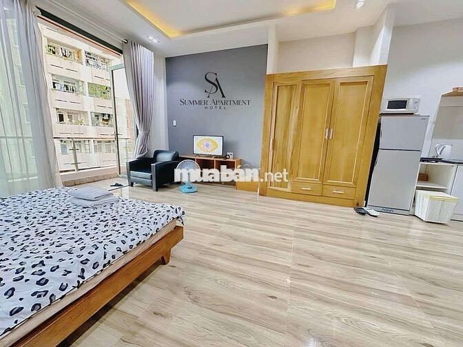 CHO THUÊ CĂN HỘ 1PN CÓ BALCONY NGAY VÒNG XOAY NGÃ 7, Quận 10