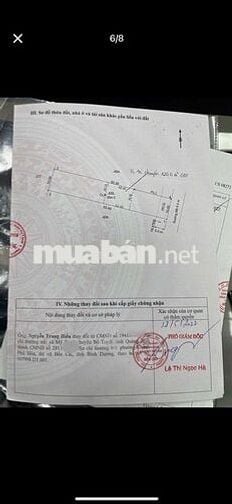 Bán lô đất tại Chánh Phú Hòa bến cát 
Bình Dương DT 554m2
Có 120m2 tc