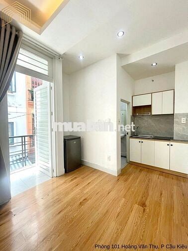 1PN RỘNG 30M2 - HOÀNG VĂN THỤ - BAN CONG, FULL NỘI THẤT - GẦN SÂN BAY