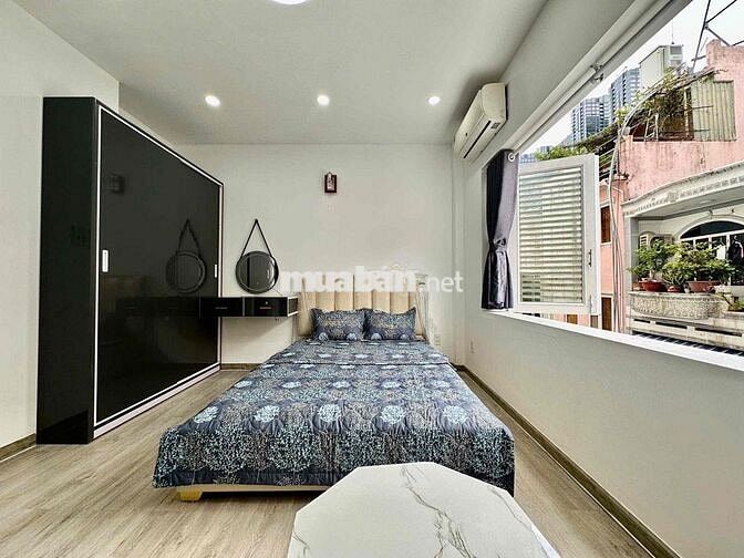 CHO THUÊ CHDV FULL NT TÁCH BẾP GẦN BẾN BẠCH ĐẰNG Q1