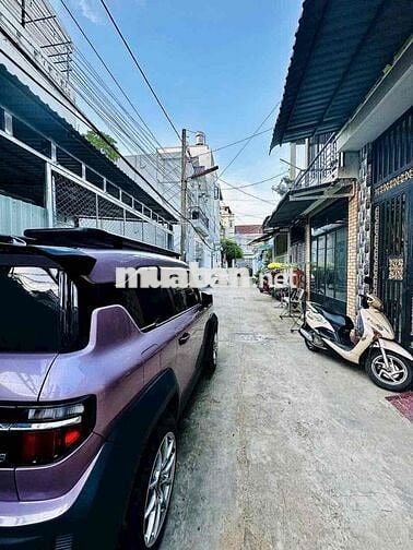 Nhà Lầu Đẹp Mới Xây Full Nội Thất - Ô Tô Thoải Mái
