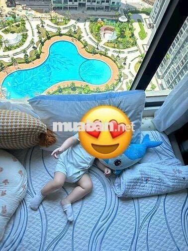 (VIEW BỂ BƠI) THE MIAMI 2N+1 decor xinh xắn, tầng trung, view triệu đô