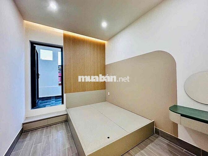 Nhà Lầu Đẹp Mới Xây Full Nội Thất - Ô Tô Thoải Mái