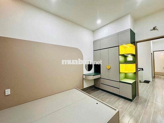Nhà Lầu Đẹp Mới Xây Full Nội Thất - Ô Tô Thoải Mái