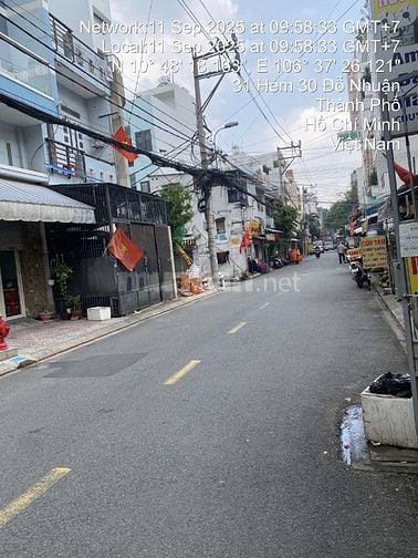 Bán nhà hẻm xe hơi Đỗ Nhuận, p Tân Sơn Nhì, dt 4x15m giá 10,4 tỷ