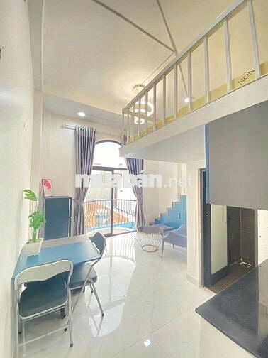 DUPLEX ĐẦY ĐỦ NỘI THẤT CAO CẤP có BAN CÔNG 28M2 CHO THUÊ, Nguyễn Bặc