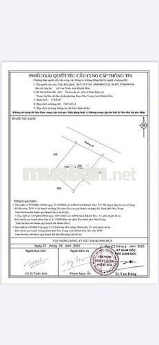 Cần bán mặt Tiền đường Núi Cấm 2 Vĩnh Thái Phường Nam Trang chỉ 4ty3