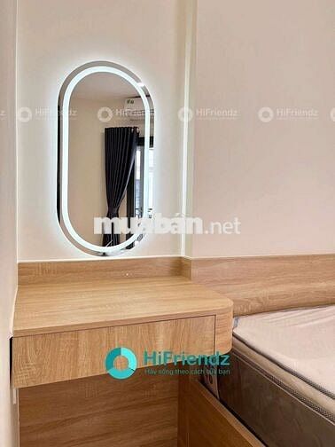 Cho thuê căn hộ bancol mới xây 35m2 ngay cầu Nguyễn Văn Cừ đường Oto