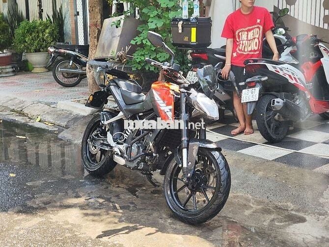 KTM duke 200 2019 cam đen, đẹp keng