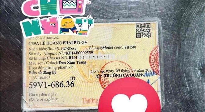 SH150 CHÍNH CHỦ 59V1-68636 - Lộc phát lộc tài lộc