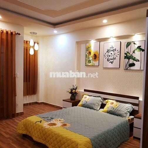 Cho Thuê Nhà Trệt 3 Lầu Mới Đẹp Có Nội Thất KDC CTY 8, Phường Hưng Phú
