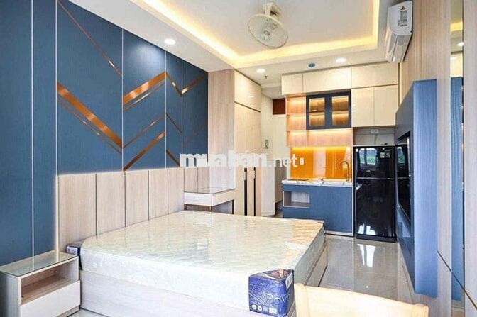 Căn hộ Studio Full NT - Free dọn phòng, Có máy giặt riêng gần RMIT Q7