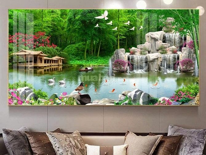 Tranh gạch 3d trang trí nhà cửa - 7886CV