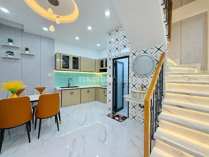 CHÍNH CHỦ BÁN NHÀ 192/ PHẠM VĂN CHIÊU ĐÚC 1 LẦU NHÀ MỚI ĐẸP HXH 4M 