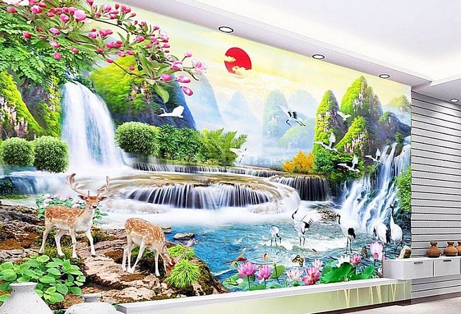 Tranh gạch 3d phong thủy tài lộc - SCX44