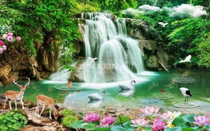 Tranh gạch 3d phong thủy tài lộc - SCX44
