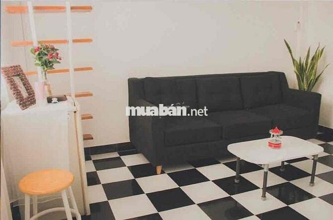 Cho thuê căn hộ duplex mini chung cư  134 Trần Hưng Đạo Q1,  30m2