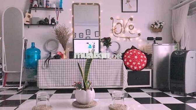 Cho thuê căn hộ duplex mini chung cư  134 Trần Hưng Đạo Q1,  30m2