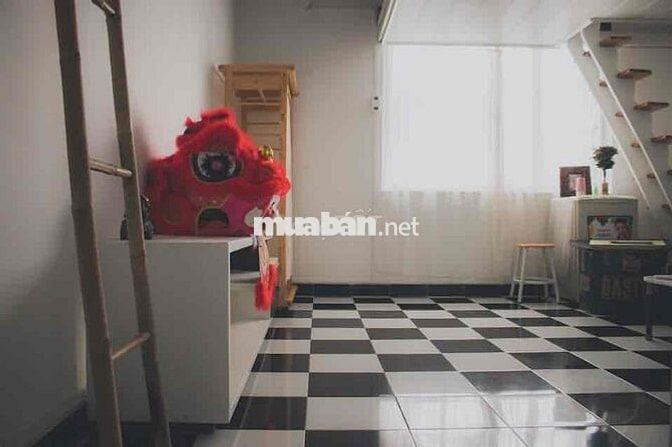 Cho thuê căn hộ duplex mini chung cư  134 Trần Hưng Đạo Q1,  30m2