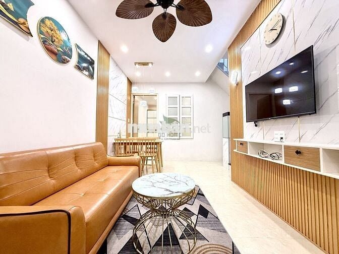 CHO THUÊ NHÀ MỚI 3 PHÒNG NGỦ FULL NỘI THẤT HẺM TTTP GIÁ 12 TRIỆU/THÁNG