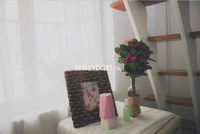 Cho thuê căn hộ duplex mini chung cư  134 Trần Hưng Đạo Q1,  30m2