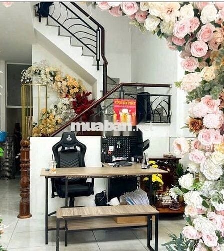 Cho thuê nhà mặt tiền đường Thạch lam 4x18m 2L vị trí kd đẹp đông đúc