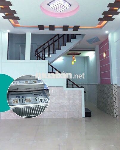 Cho Thuê Nhà 3 Lầu Mới Giá Rẻ Hẻm Đường HT 13, P. Hiệp Thành Quận 12