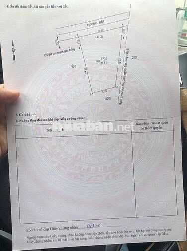 Bán gấp 114m2 đất đường ĐT743 ngay khu Tân Đông Hiệp B. Dĩ An