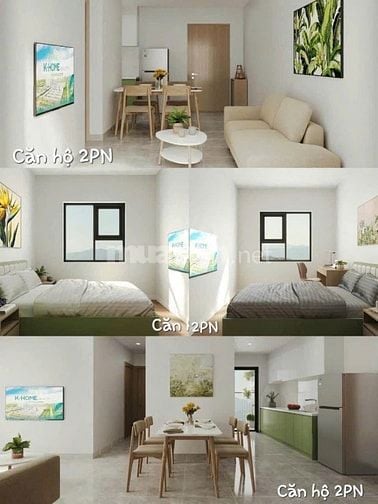 Căn hộ K-HOME APARTMENT 2 phòng ngủ, diện tích 72m2