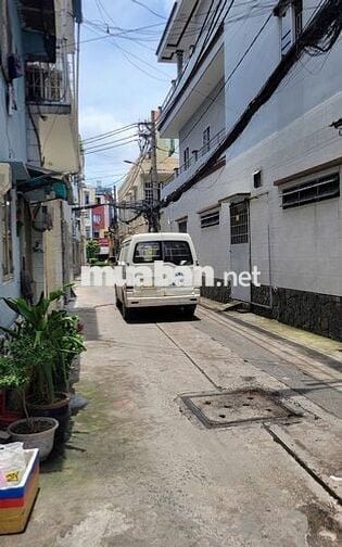 Hẻm xe hơi 506/5 Lạc Long Quân Q11 4x13m 4L 4pn