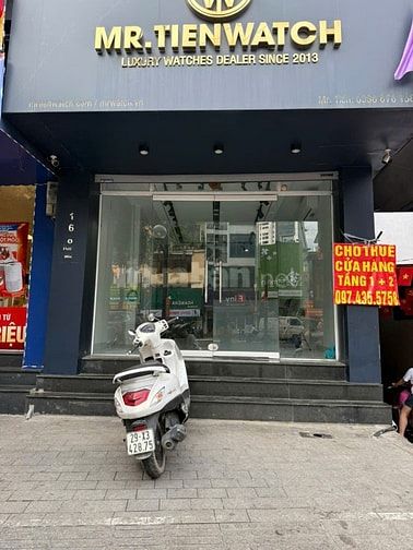 CHO THUÊ CỬA HÀNG tầng 1 và 2 mặt phố số 168 Kim Mã, TDT 90m2, MT 4,5m