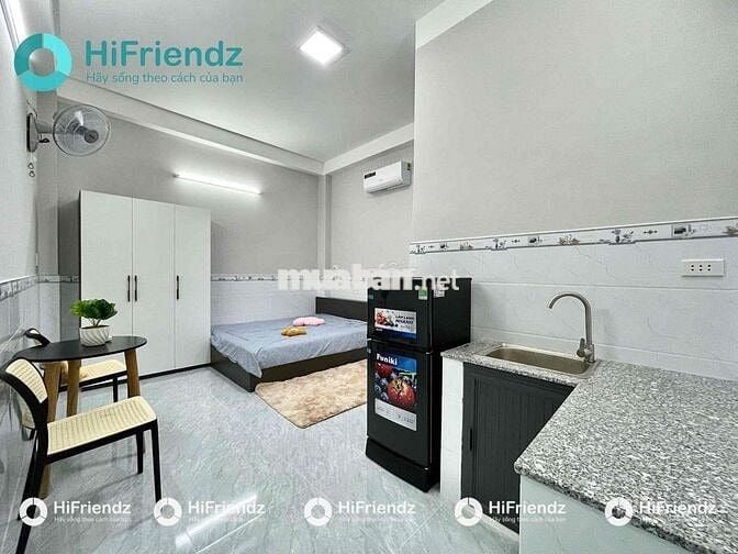 Studio Ban Công Cao Cấp Full Nội Thất Gần Trung Tâm