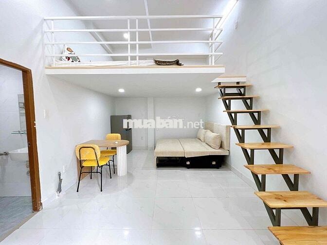 Thuê Duplex Gác 1m60 Mới 100% Nguyễn Xí Gần Bến Xe Miền Đông