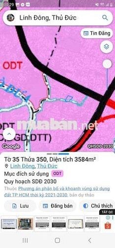 Bán Lô Đất Phủ Hồng phường Linh Đông TP Thủ Đức TPHCM