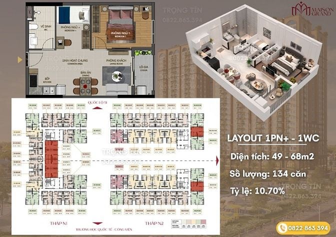Căn hộ giá tốt nhất hiện tại 33tr/m2 mà cho thuê được giá nhất khu vực