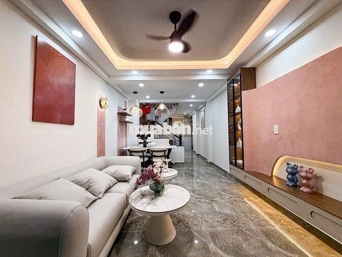 Căn góc 2 mặt tiền hẻm xe máy Phan Tây Hồ Phú Nhuận 5PN nở hậu