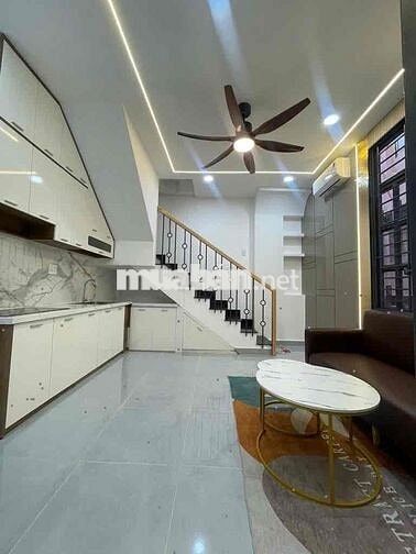 PHÚ NHUẬN nhà mới  4 TẦNG ,hẻm thông chợ ,