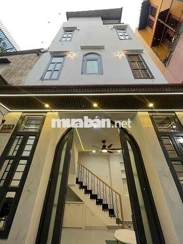 PHÚ NHUẬN nhà mới  4 TẦNG ,hẻm thông chợ ,