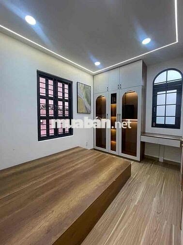 PHÚ NHUẬN nhà mới  4 TẦNG ,hẻm thông chợ ,
