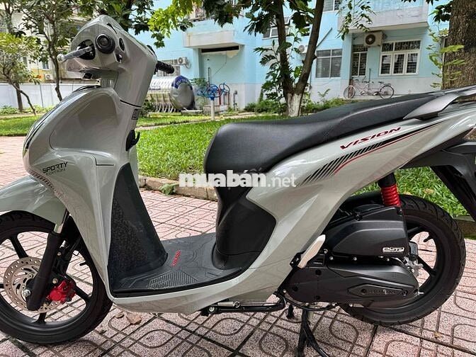 Honda Vision 2024 Xám Xi Xăng Bs Thành Phố