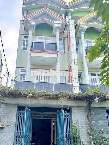 NHÀ MẶT TIỀN HẺM THÔNG Ô TÔ - GẦN NGÃ TƯ BỐN XÃ, DT: 4m x 18m (72m²).