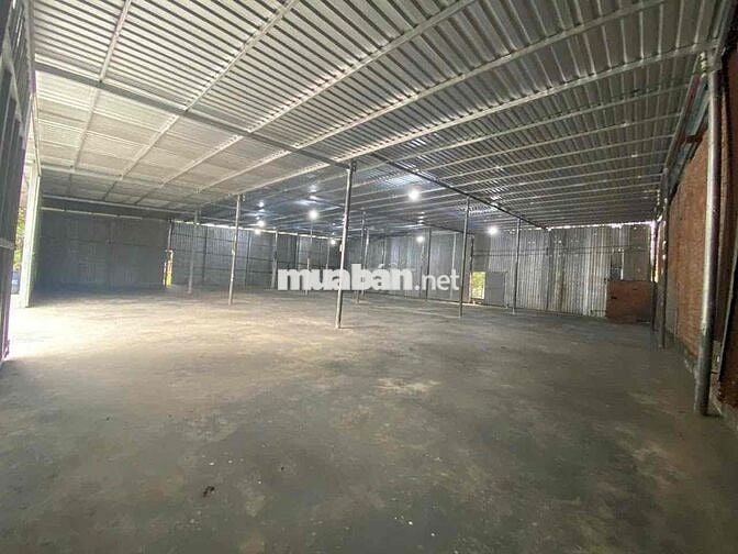 CHO THUÊ KHO 400m2 - 20x20m - ĐIỆN 3PHA - ĐƯỜNG XE TẢI