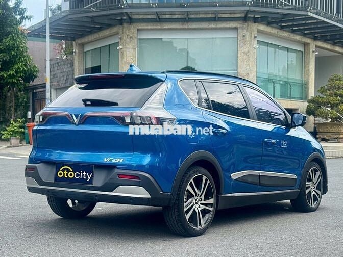 VinFast VFe34 2022 - Màu xanh - 2v2km