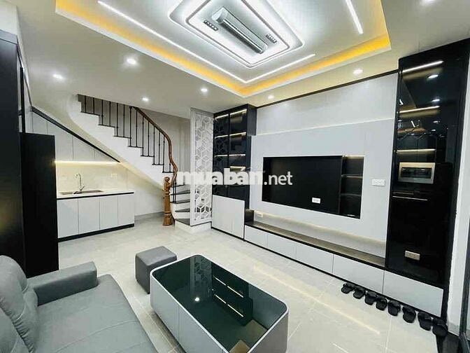 🏡 30m² – 5 TẦNG – 4 PHÒNG NGỦ _ MT 3.7m  💎 NGÕ NÔNG – RỘNG THÊNH THANG