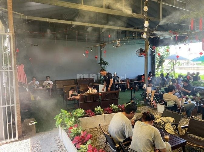 Sang quán cafe 2mt view bờ sông chill đẹp Bình Thạnh 