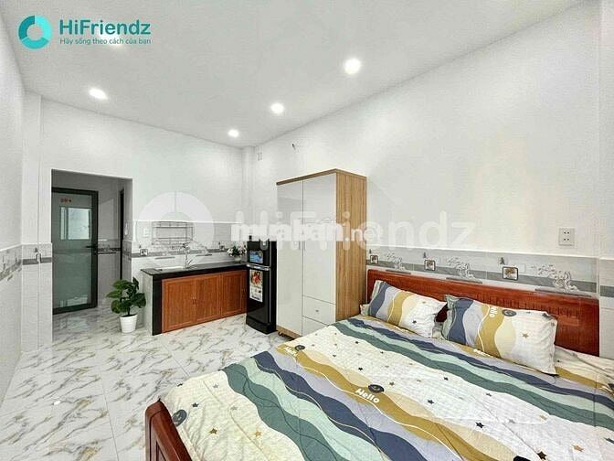 Cho thuê Căn hộ studio cửa sổ trời full nội thất ngay Gò Vấp
